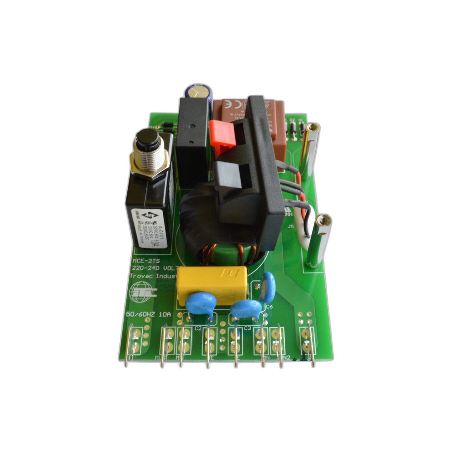10A 240V Central Vacuum Control Board with LED and Speaker Connection