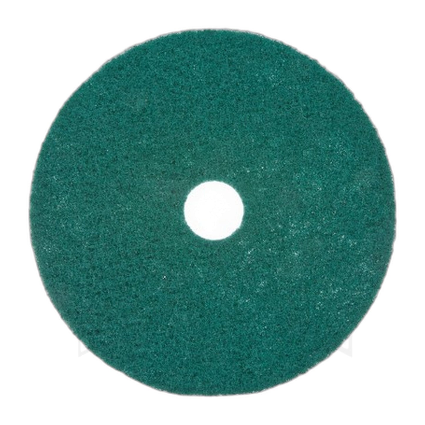 17" Green Commercial Scrubbing Floor Pad - Sold Each