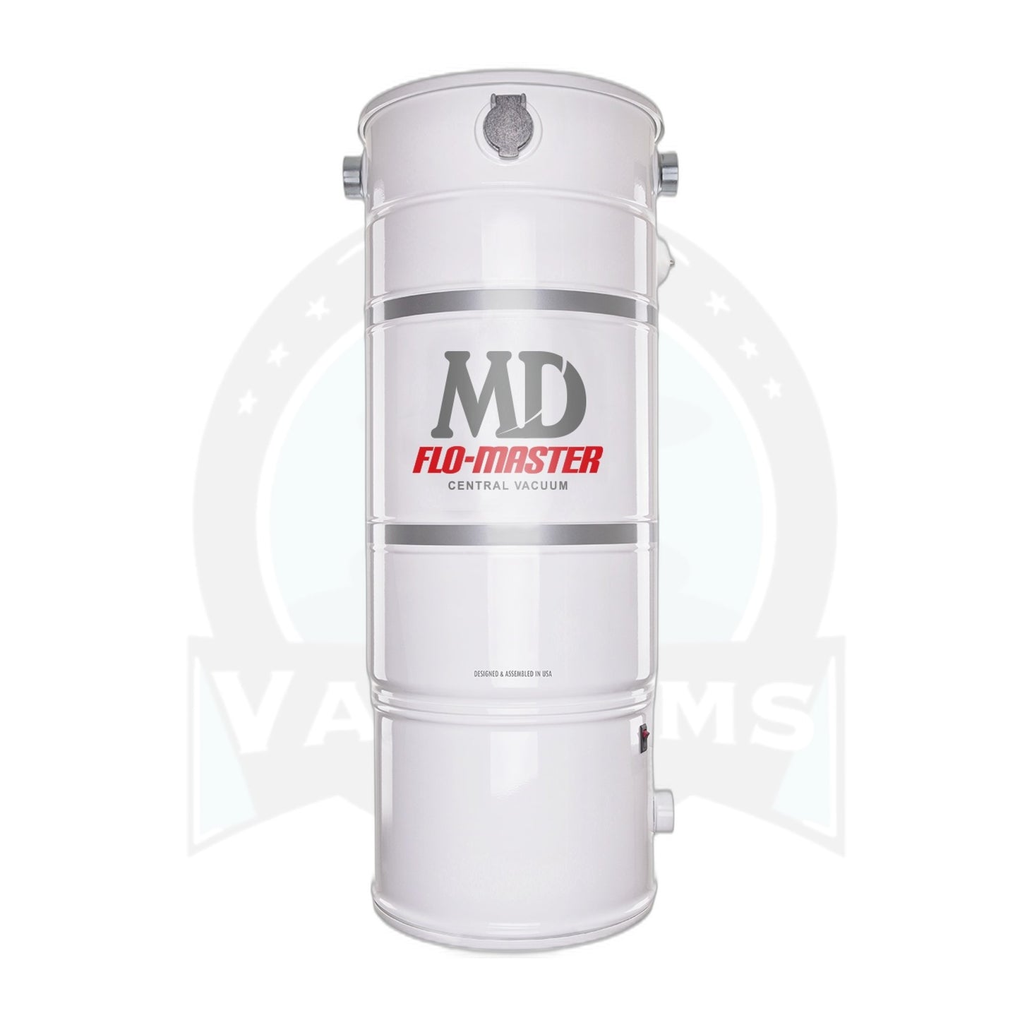 MD Flowmaster F650T Top-Fill Central Vacuum - 650 AW, 8 Gal