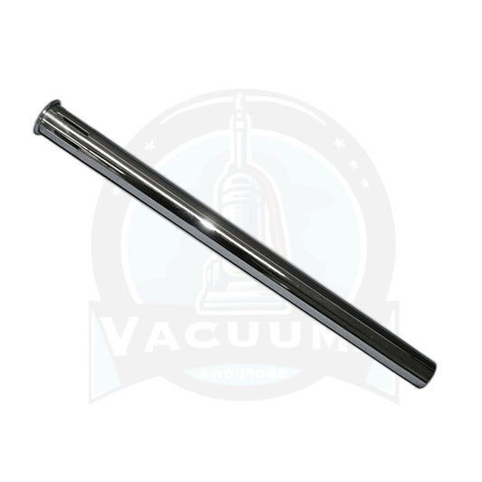 Fit All Chrome Slotted Vacuum Wand, Straight Friction-Fit Both Ends