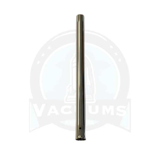 19" Chrome Vacuum Wand, Button-Lock Top, Friction-Fit Bottom