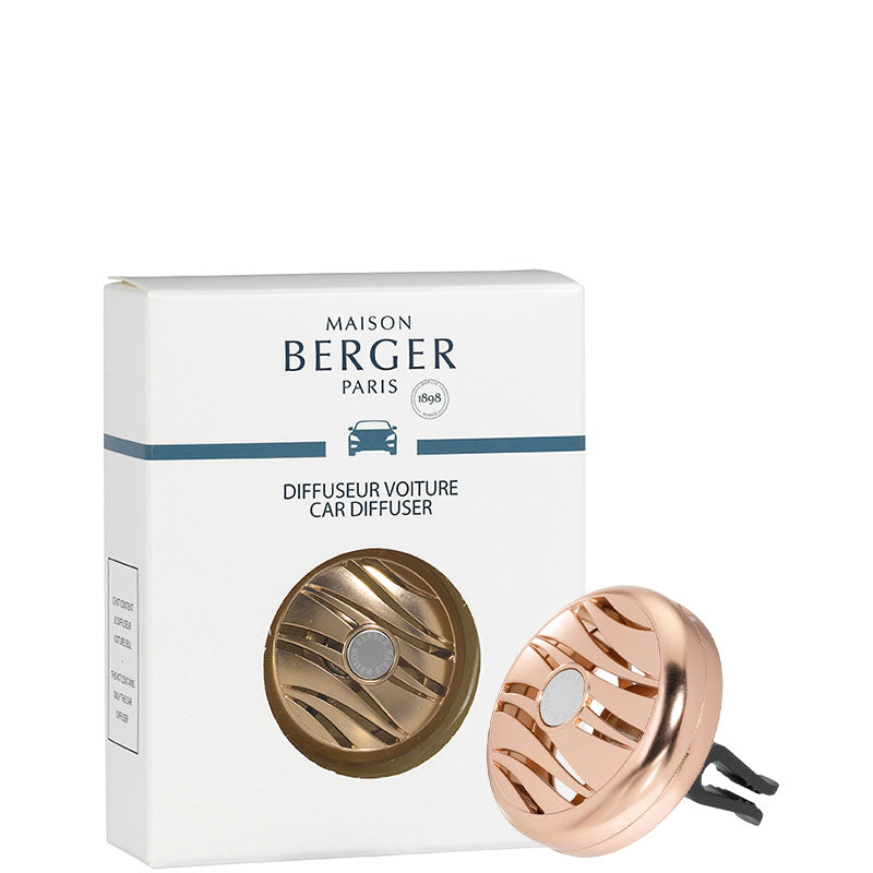 Maison Berger Blissful Car Diffuser Clip – Pink Copper, No Fragrance