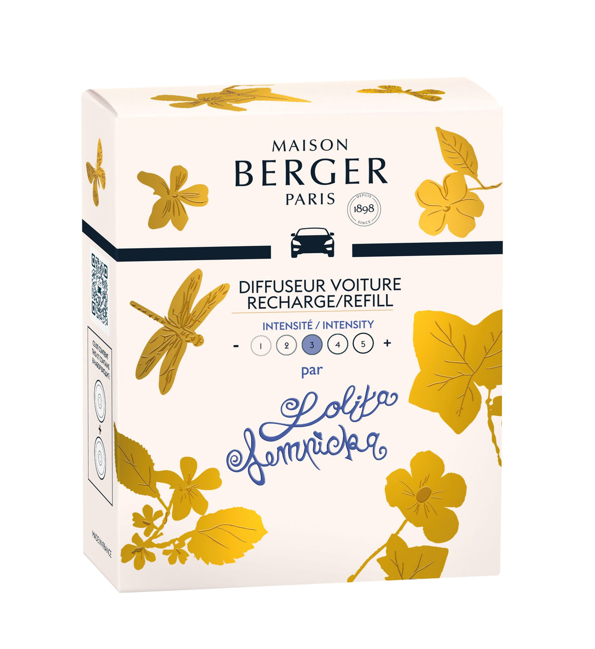 Maison Berger Set of 2 Lolita Lempicka Car Diffuser Refill