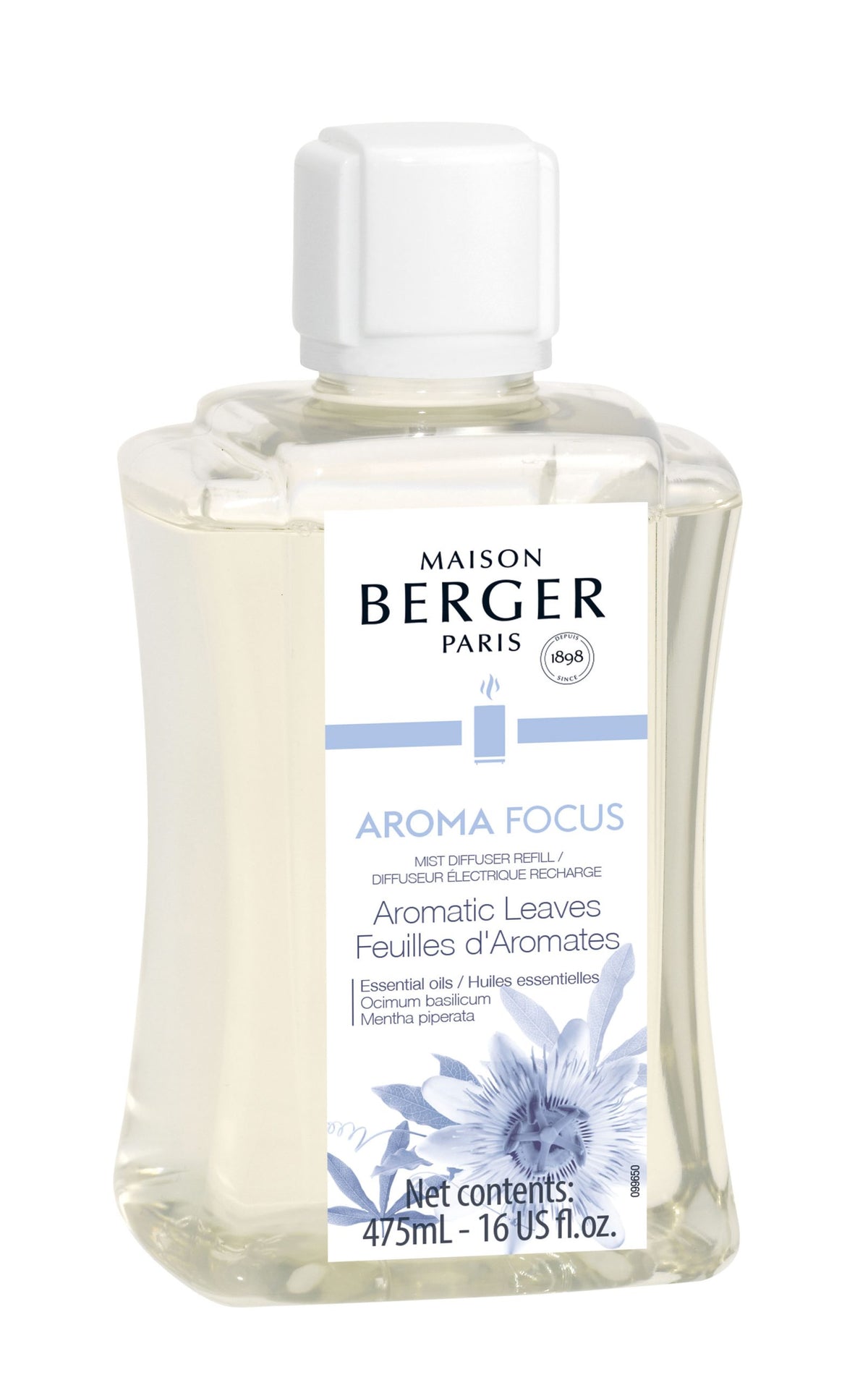Maison Berger AROMA FOCUS : Aromatic Leaves Mist Diffuser Refill – 475 mL