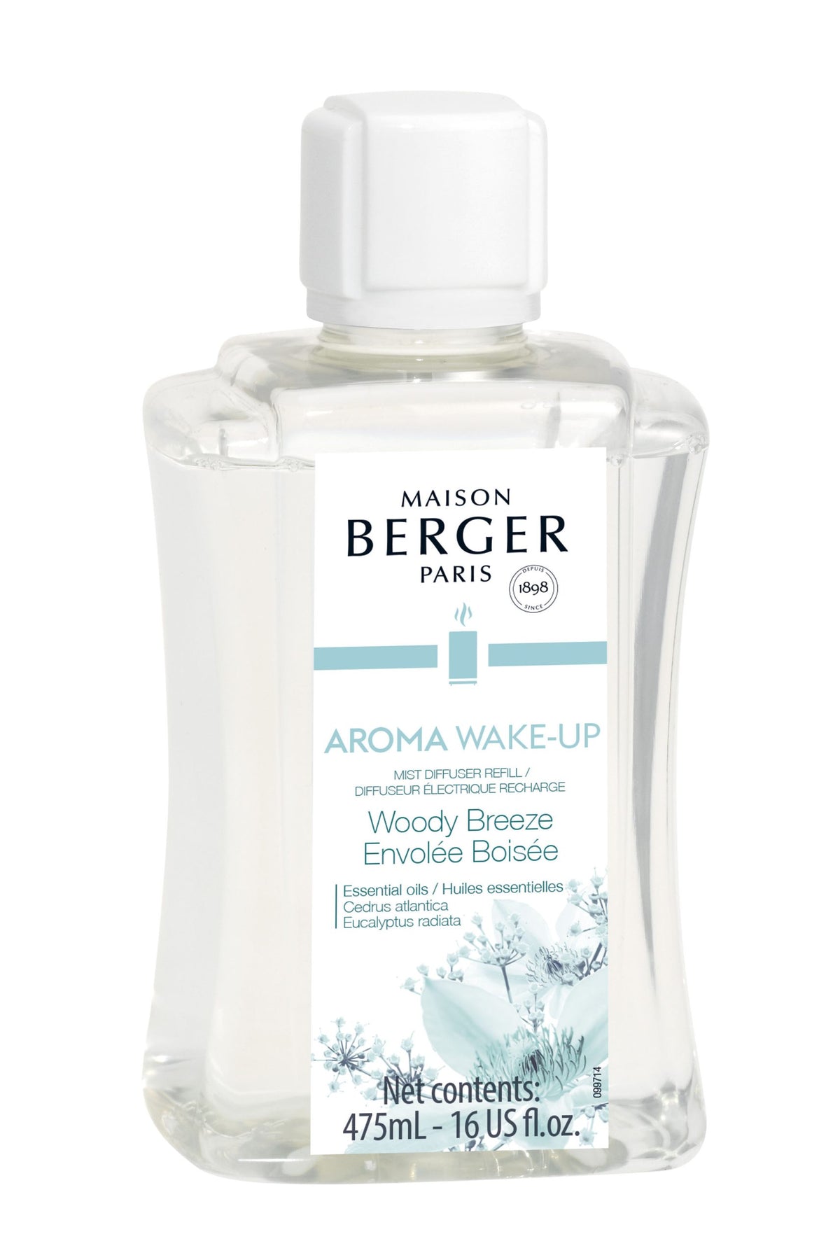 Maison Berger AROMA WAKE UP: Woody Breeze Mist Diffuser Refill – 475 mL
