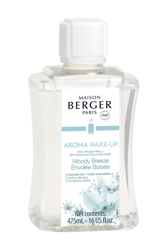 Maison Berger AROMA WAKE UP: Woody Breeze Mist Diffuser Refill – 475 mL