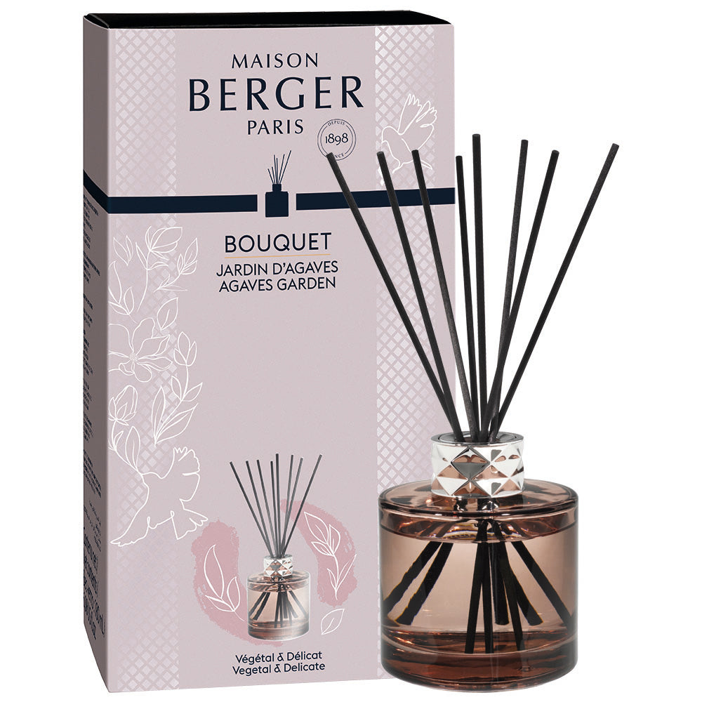 Maison Berger Joy Reed Diffuser – Dusty Rose, Agave Garden, 180 mL