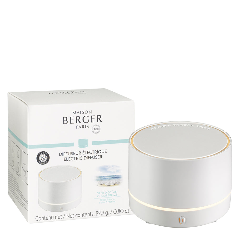 Maison Berger Nomad Diffuser Set – White, Ocean Breeze