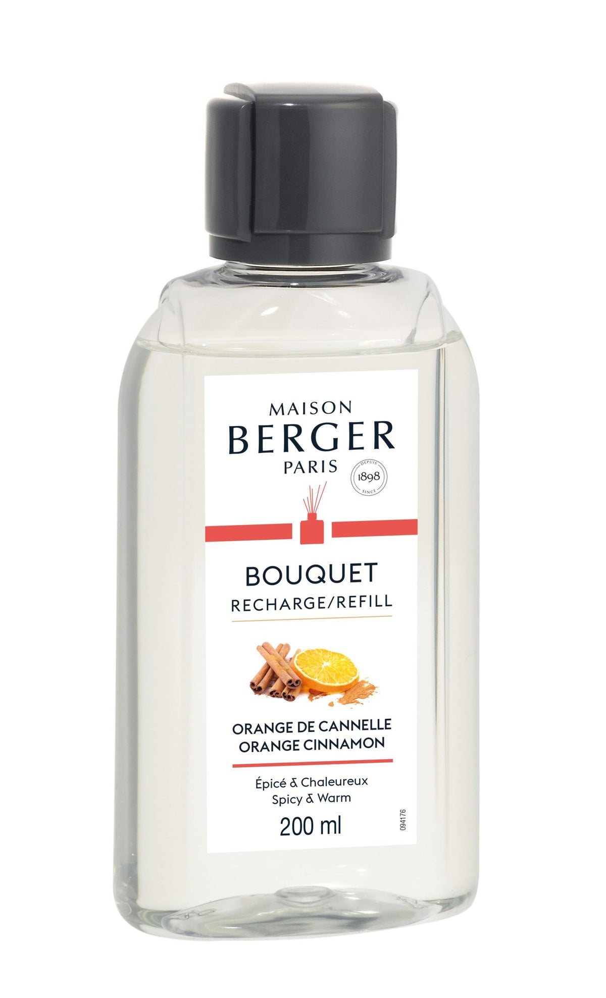 Maison Berger Orange Cinnamon Reed Diffuser Refill – 200 mL