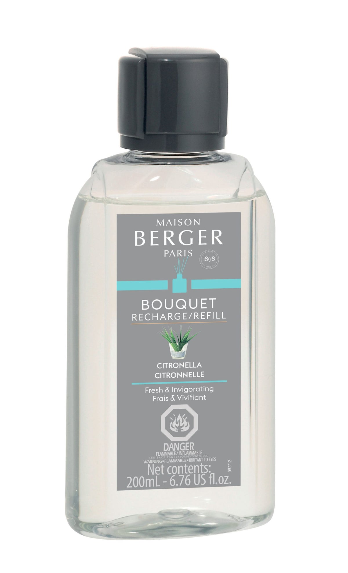 Maison Berger Citronella Reed Diffuser Refill – 200 mL