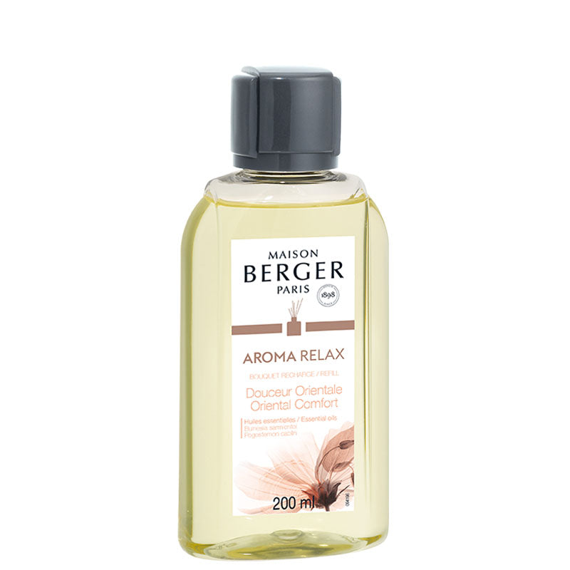 Maison Berger AROMA RELAX : Oriental Comfort Reed Diffuser Refill – 200 mL
