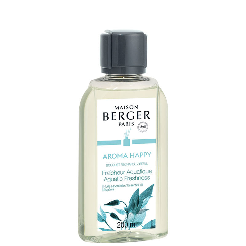 Maison Berger AROMA HAPPY : Aquatic Freshness Reed Diffuser Refill – 200 mL
