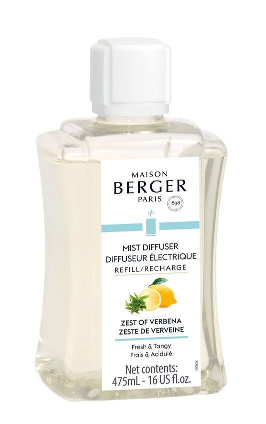 Maison Berger Zest of Verbena Mist Diffuser Refill – 475 mL