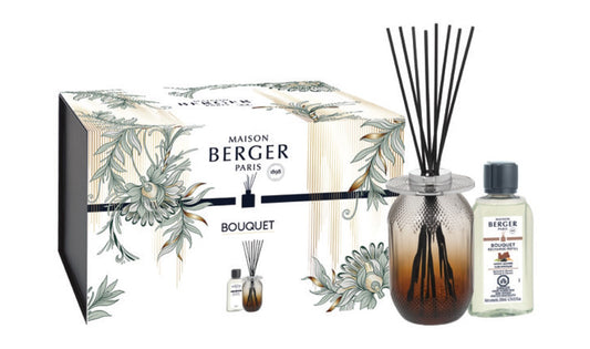 Maison Berger Evanescence Reed Diffuser Gift Set + Mystic Leather—Fawn