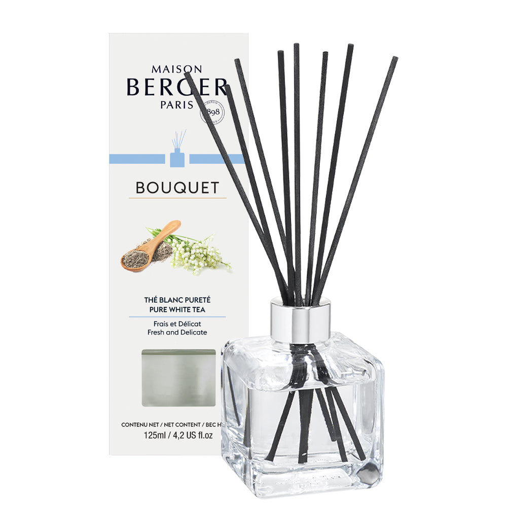 Maison Berger Ice Cube Reed Diffuser—Pure White Tea