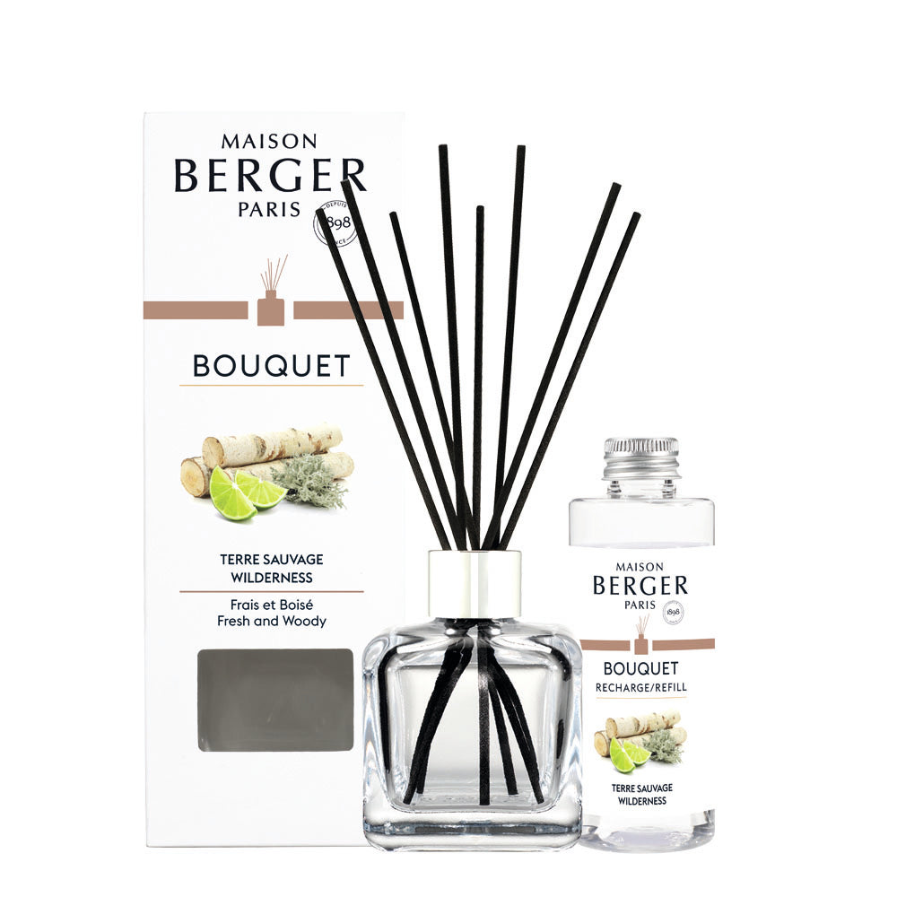 Maison Berger Wilderness – Cube Reed Diffuser + 100 mL Fragrance