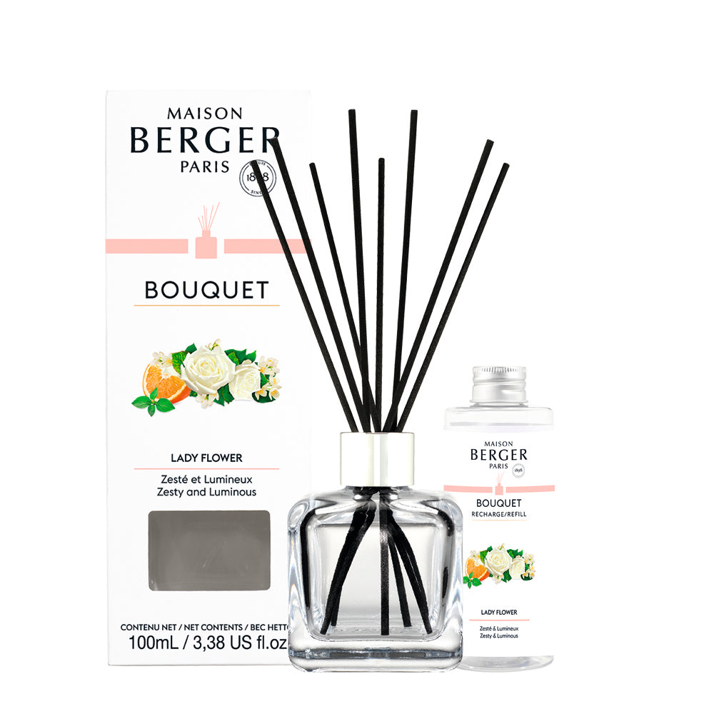 Maison Berger Lady Flower Cube Reed Diffuser