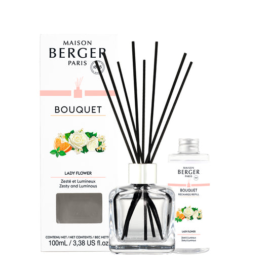 Maison Berger Lady Flower Cube Reed Diffuser