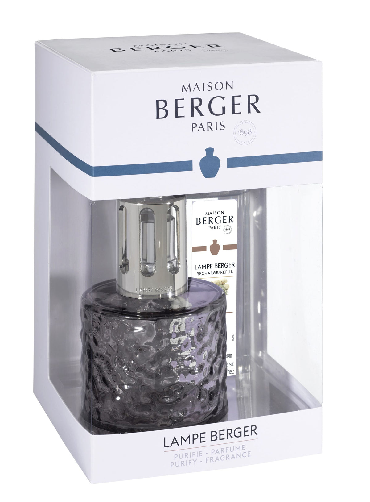 Maison Berger Mirage Black Fragrance Lamp Gift Set with Wilderness