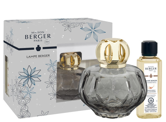 Maison Berger Rosalie Lamp Gift Set – Grey, Exquisite Sparkle