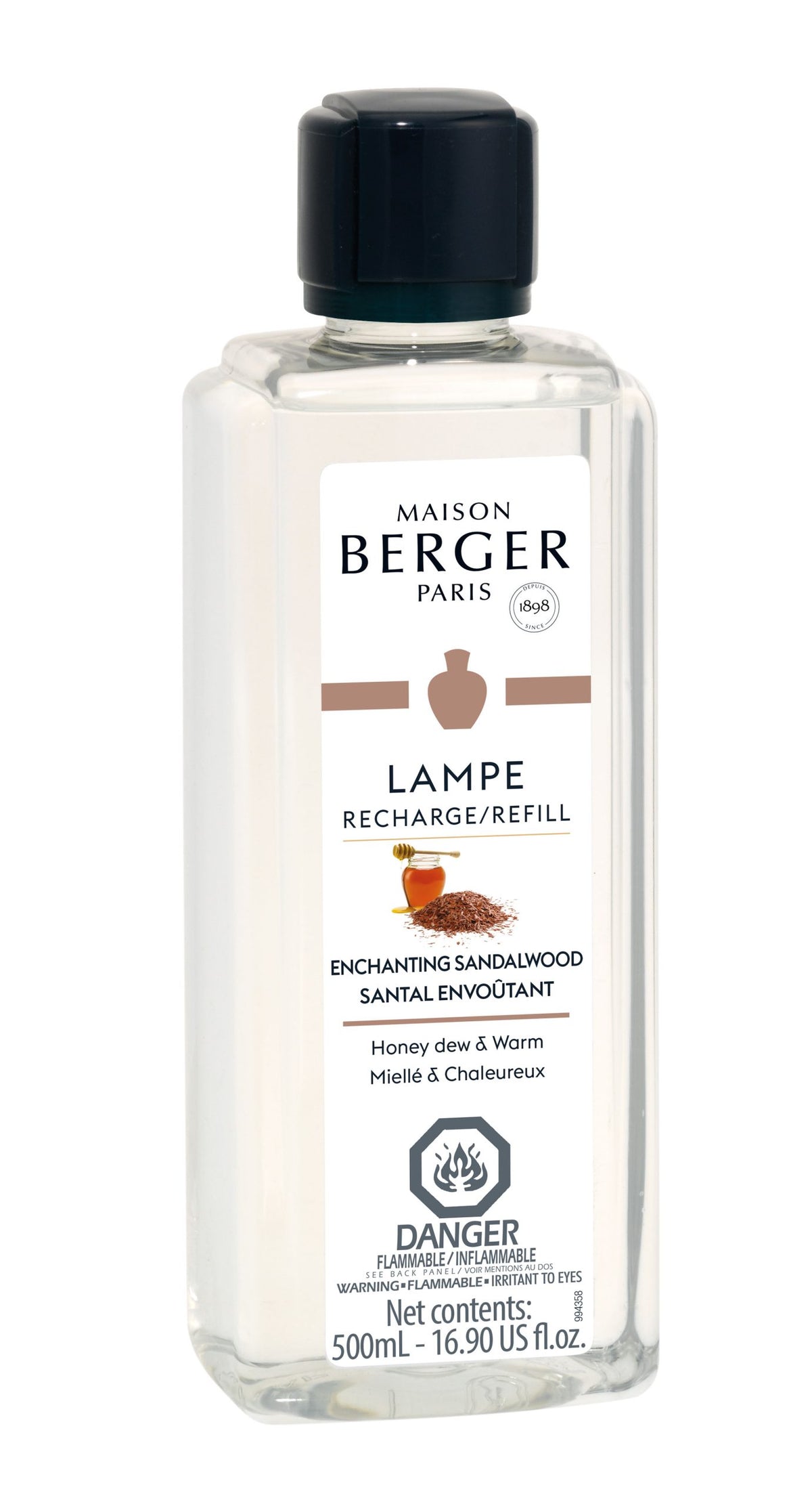 Maison Berger Enchanting Sandalwood Lamp Refill – 500 mL