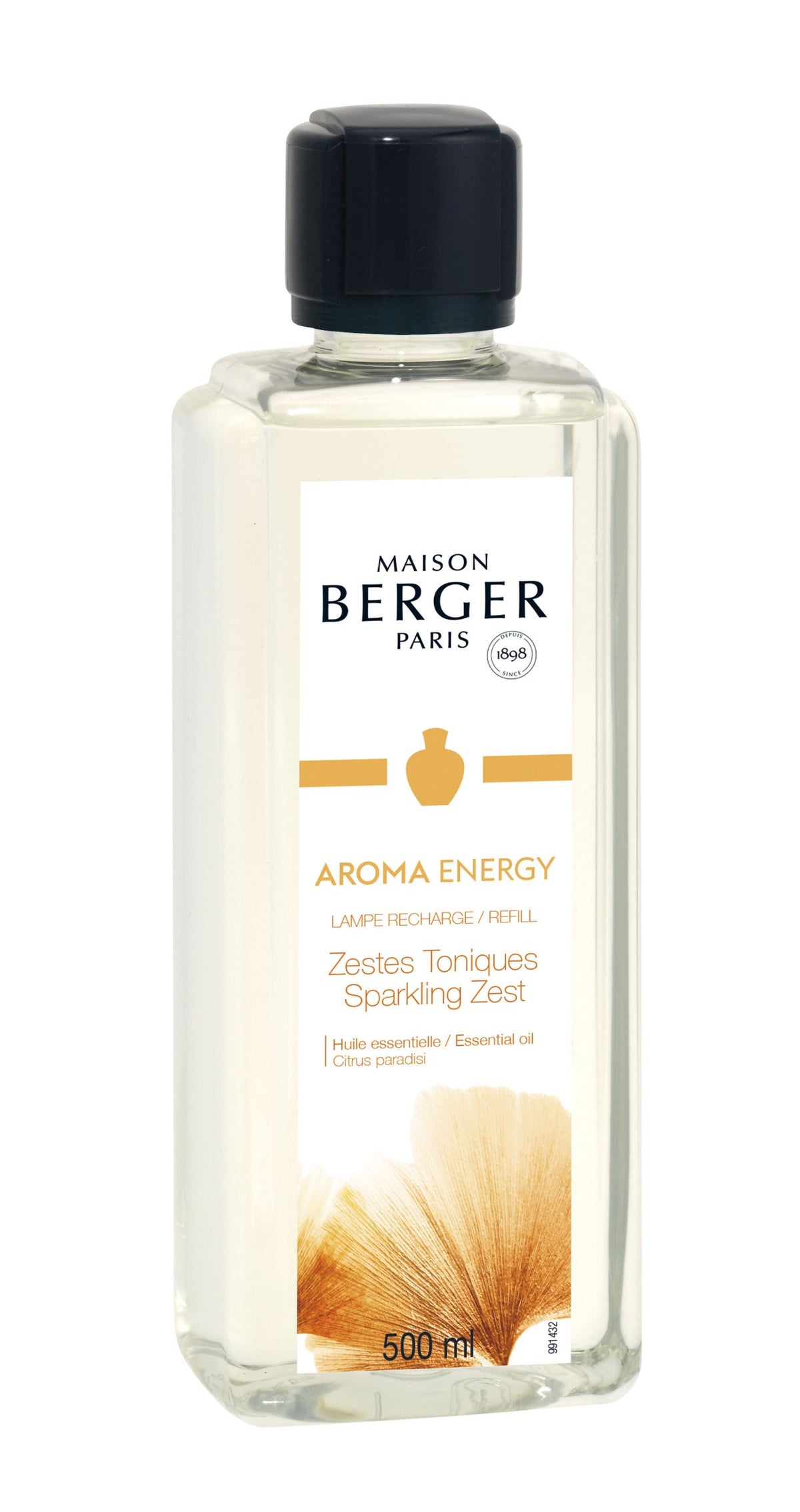 Maison Berger AROMA ENERGY : Sparkling Zest Lamp Refill – 500 mL