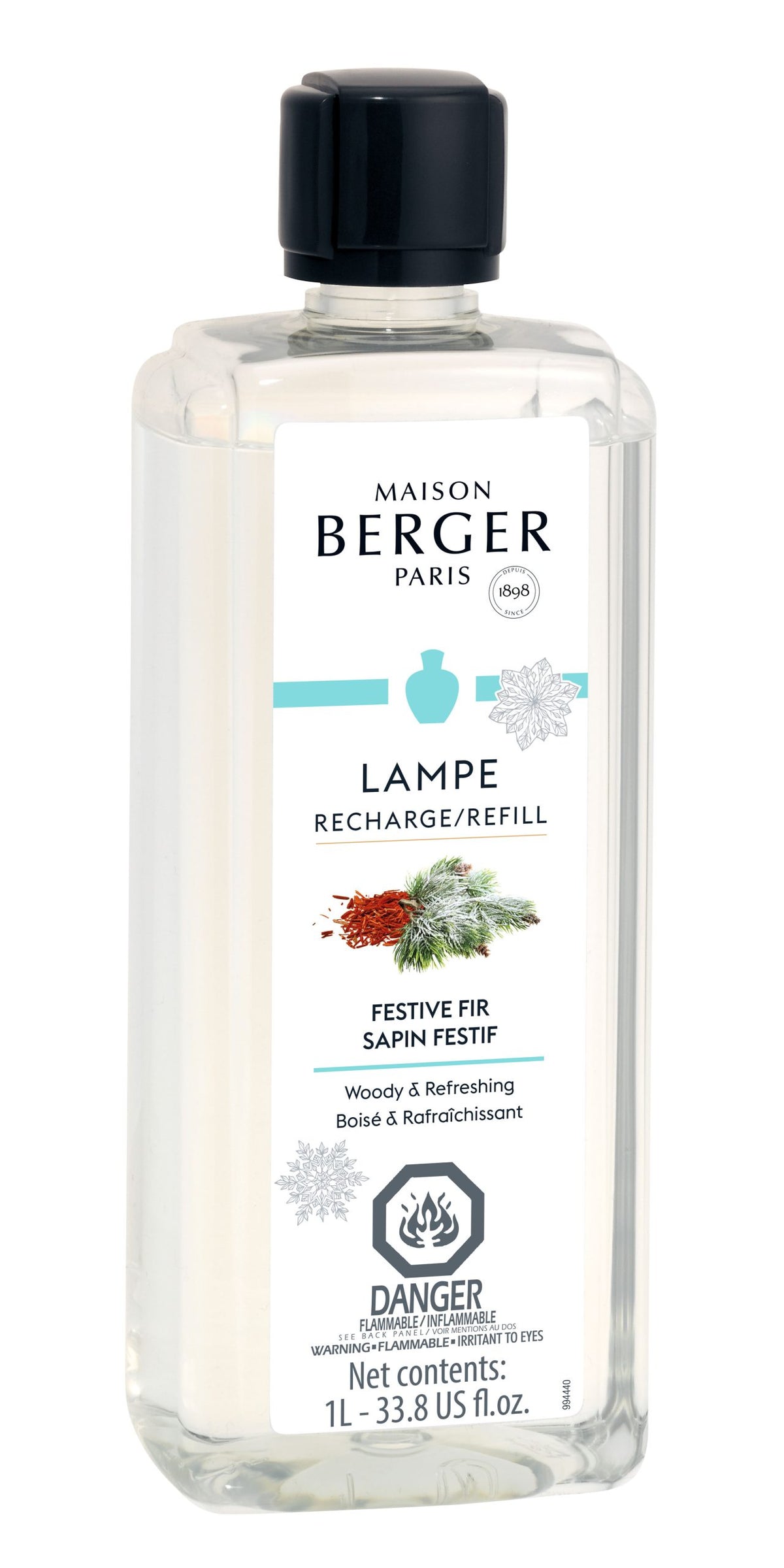 Maison Berger Festive Fir Lamp Refill – 1 L