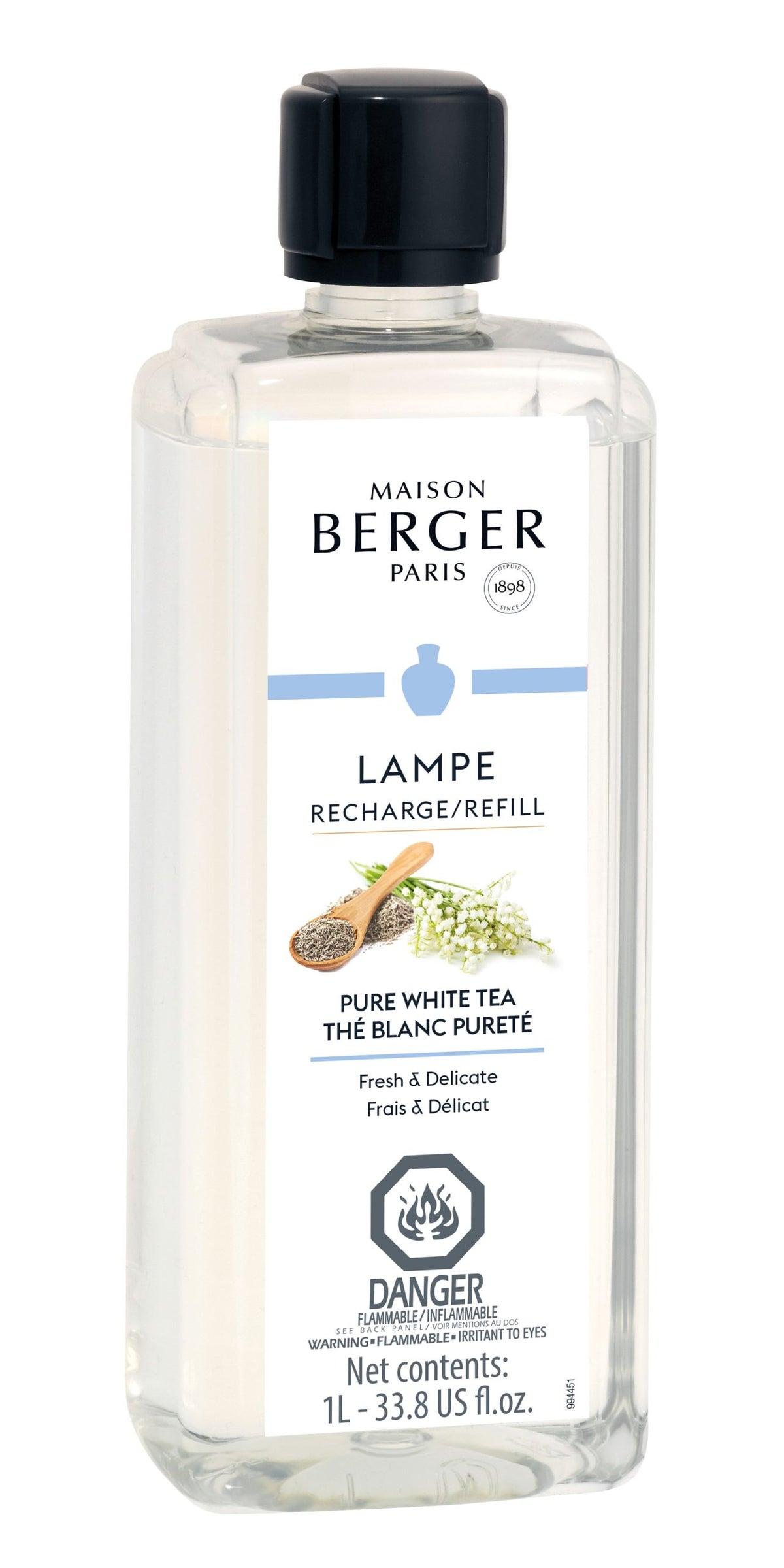 Maison Berger Pure White Tea Lamp Refill – 1 L