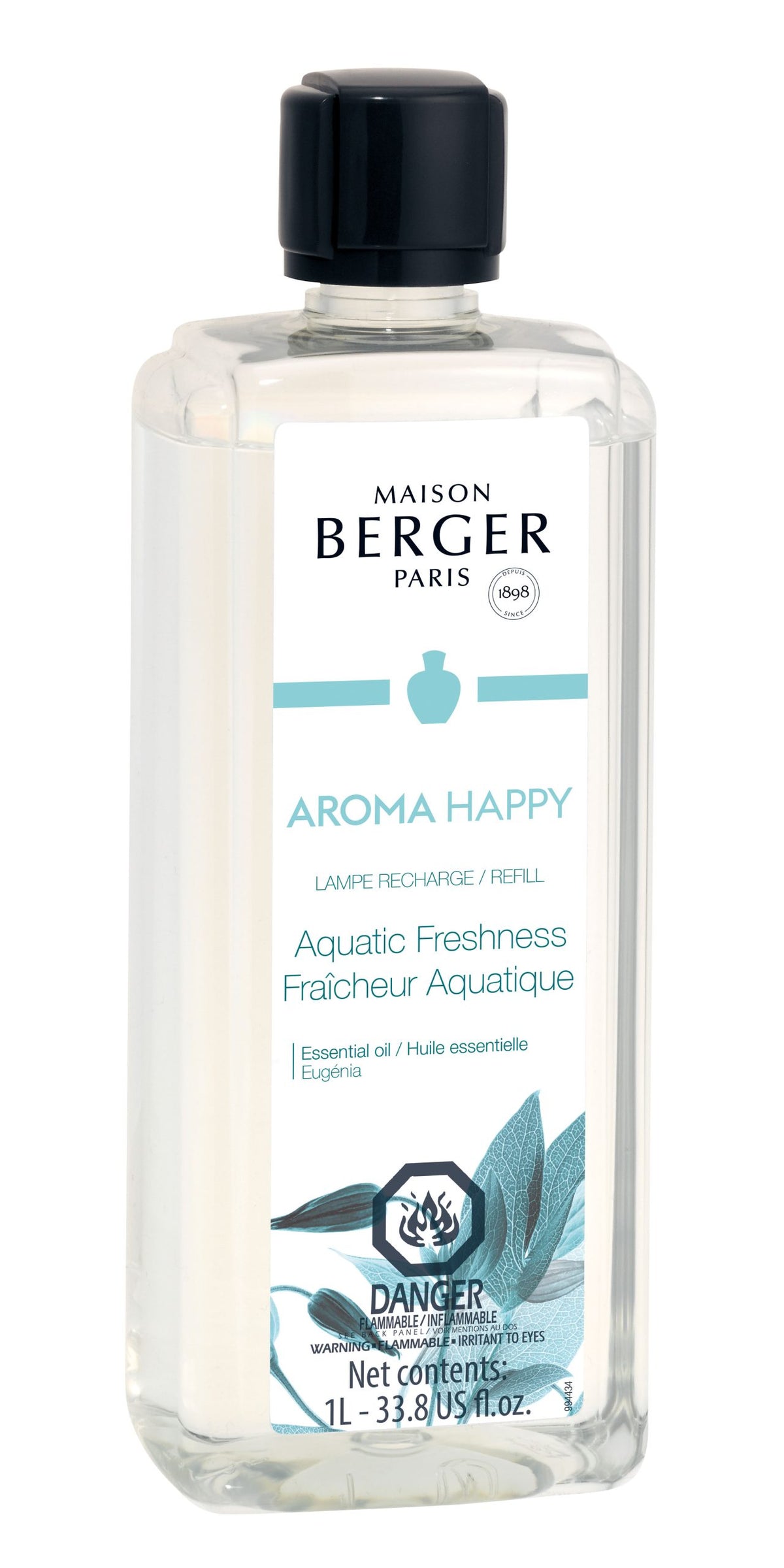 Maison Berger AROMA HAPPY : Aquatic Freshness Lamp Refill – 1 L