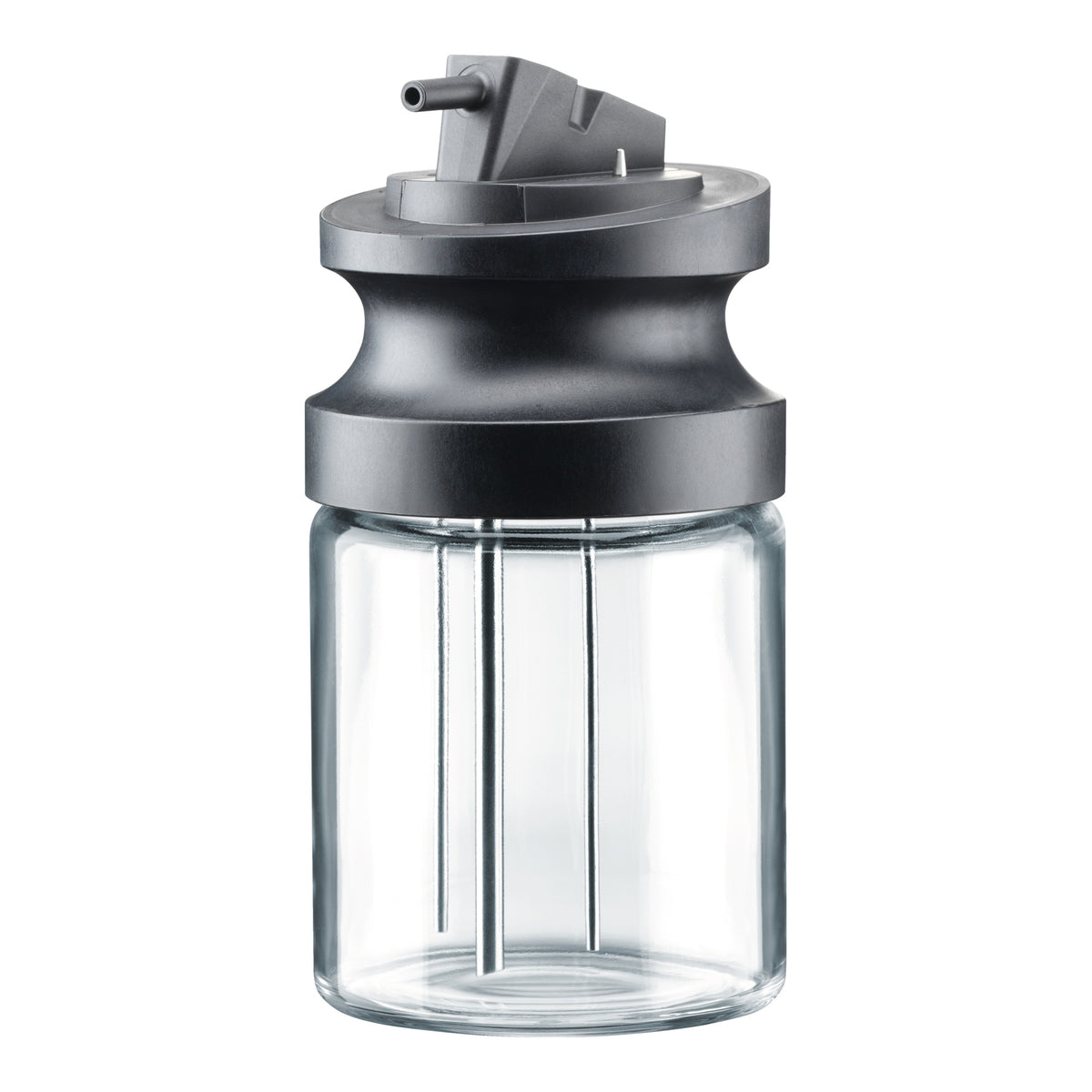 Miele MB-CVA 7000 glass milk container 11234120 with lid and siphons