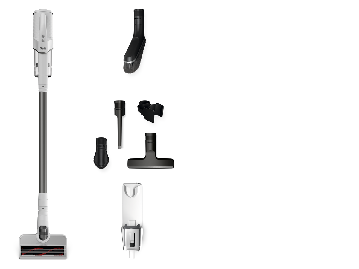 Miele Duoflex HX1 Extra Cordless Vacuum – Brilliant White — Miele 12580550 product view
