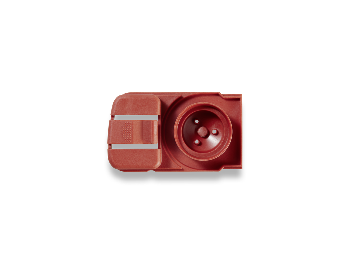 Miele Capsule Coffee Machine Descaling Funnel Holder – Red — Miele 6060031 product view