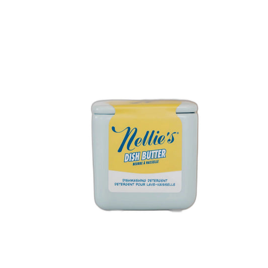 Nellie's Dish Butter, Blue Ceramic Dish