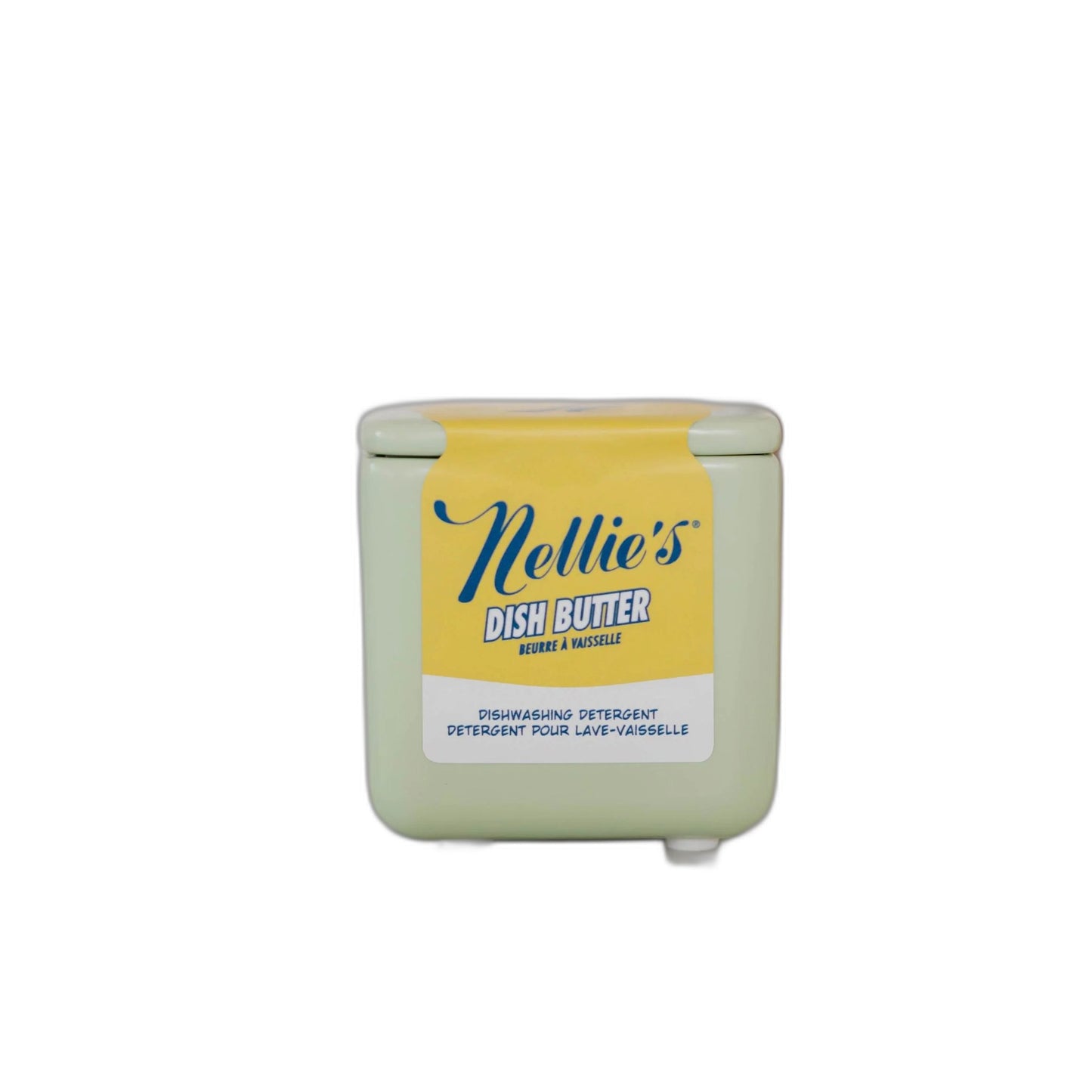Nellie's Dish Butter, White Ceramic Dish