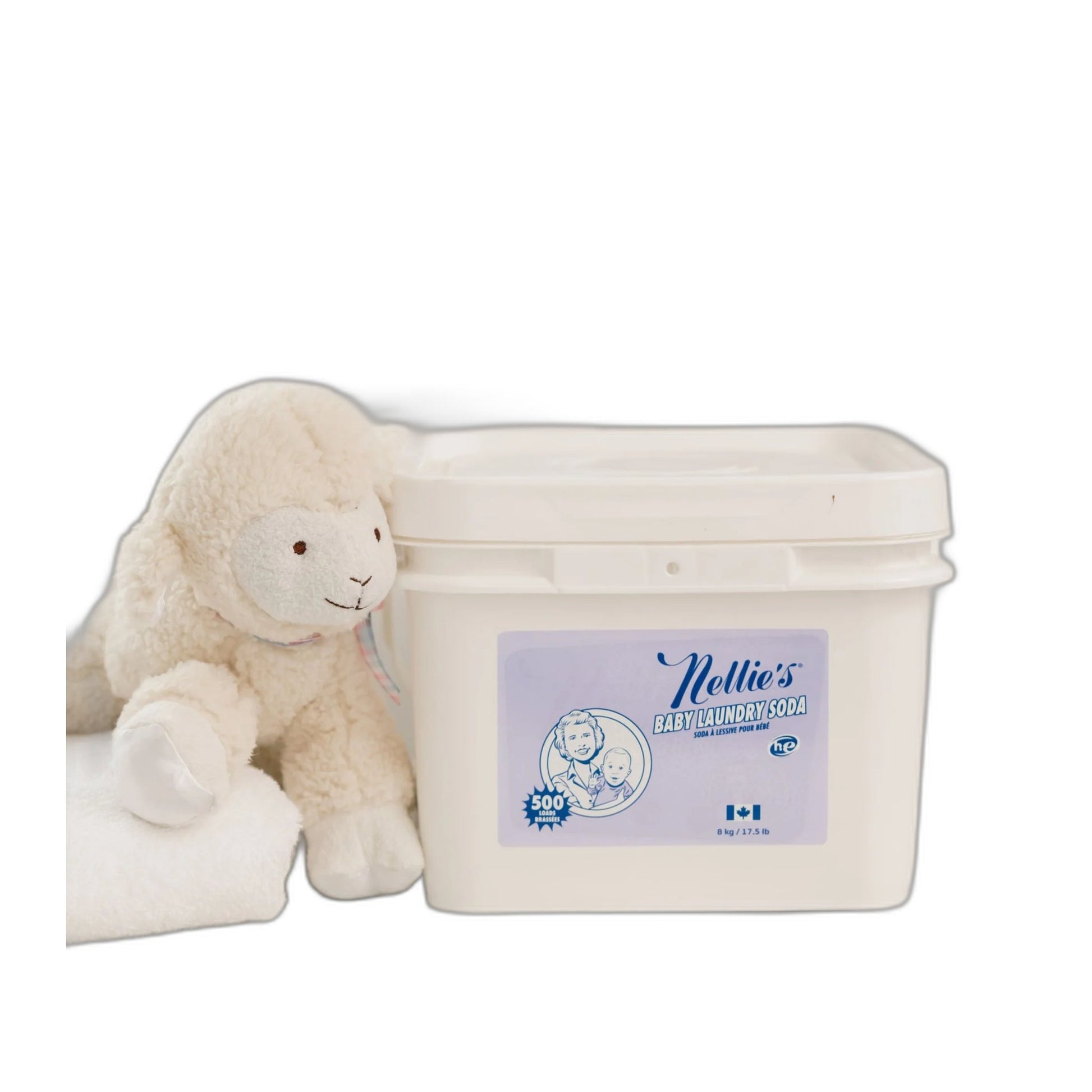 Nellie's Baby Laundry Soda Tin, 80 Loads