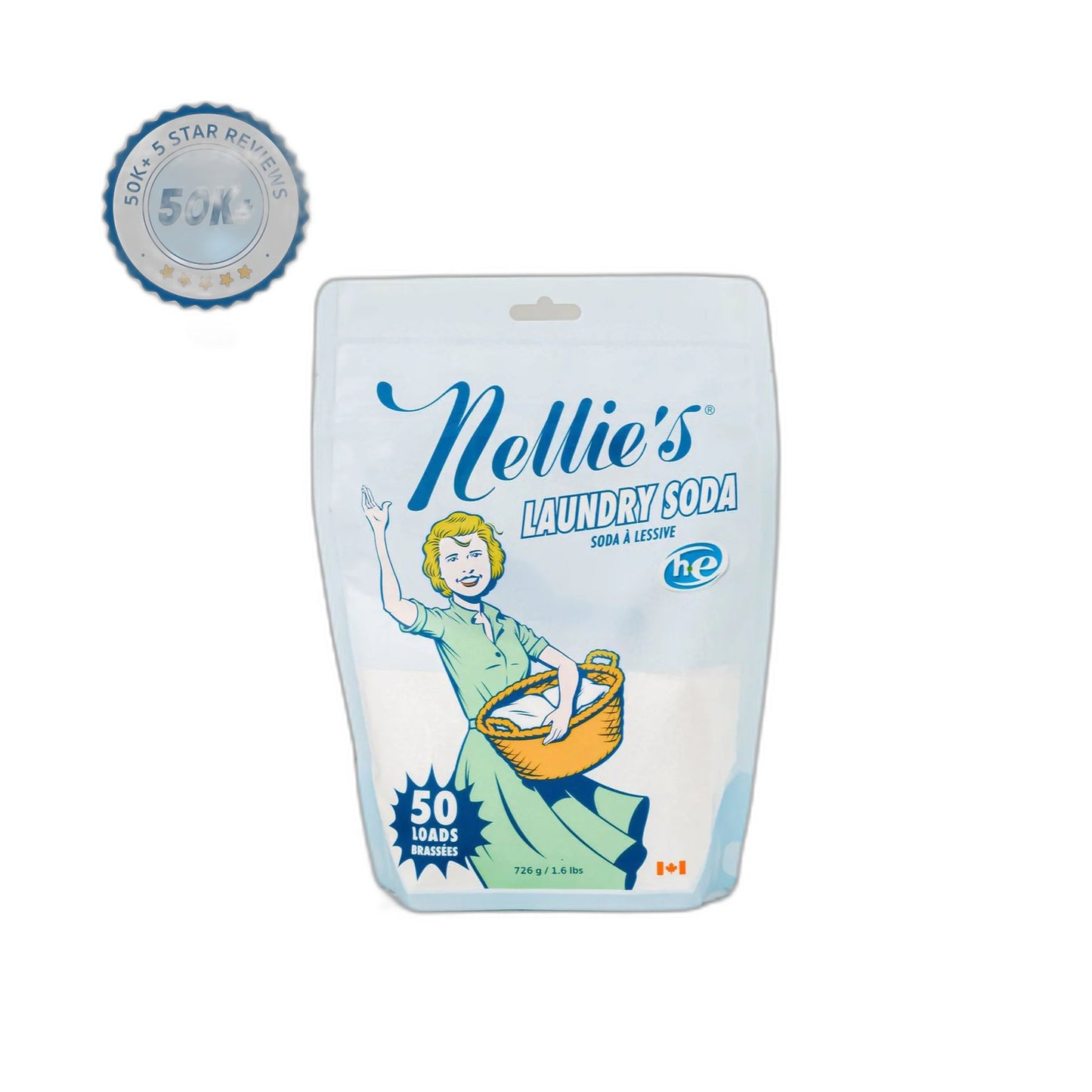 Nellie's Laundry Soda Bucket, 500 Loads