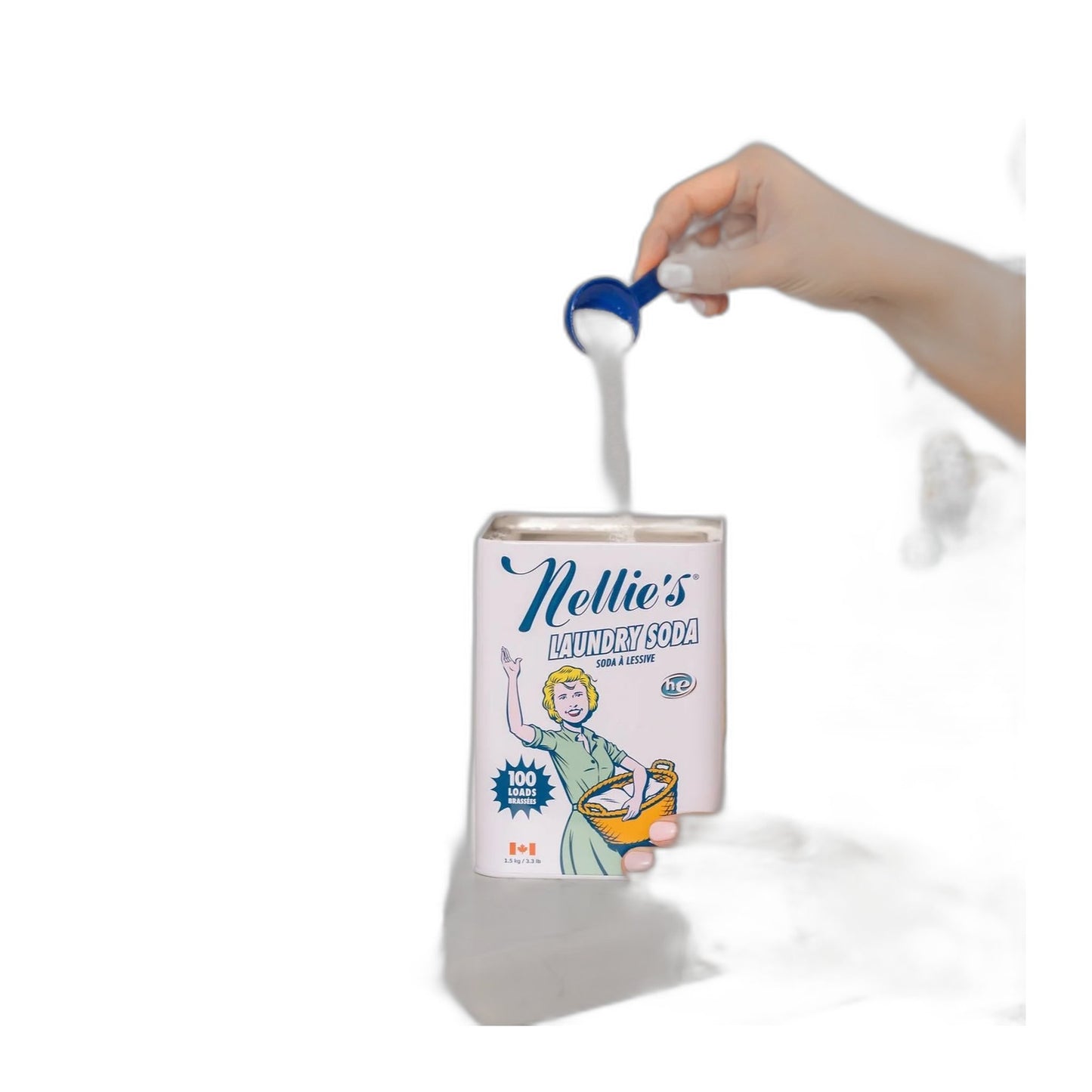 Nellie's Laundry Soda Bucket, 500 Loads