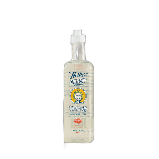 Nellie's One Soap, Water Lily 570 ml