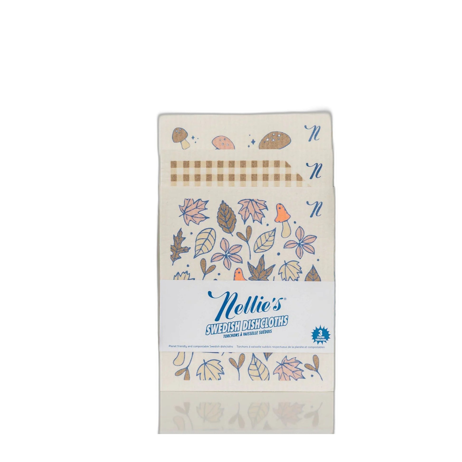 Nellie's Swedish Dish Cloths 3-Pack, Classic