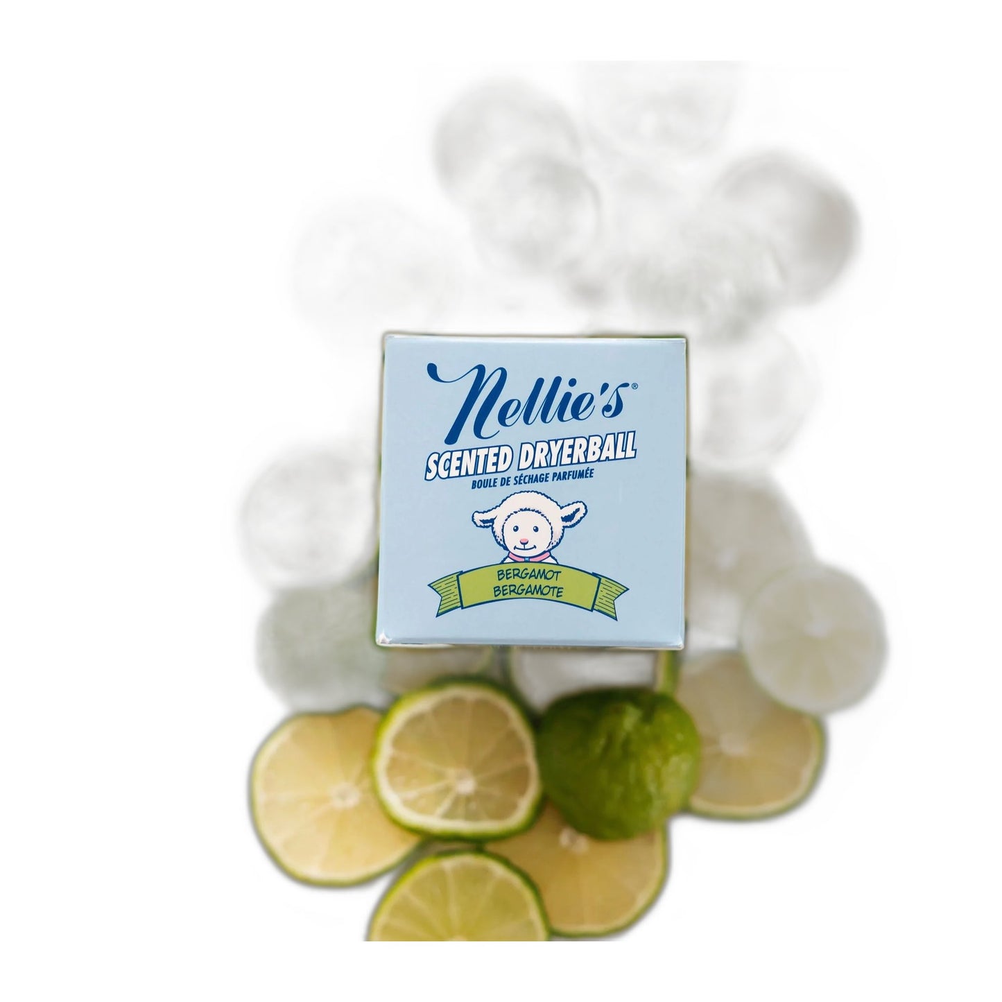 Nellie's Scented Wool Dryerball, Bergamot