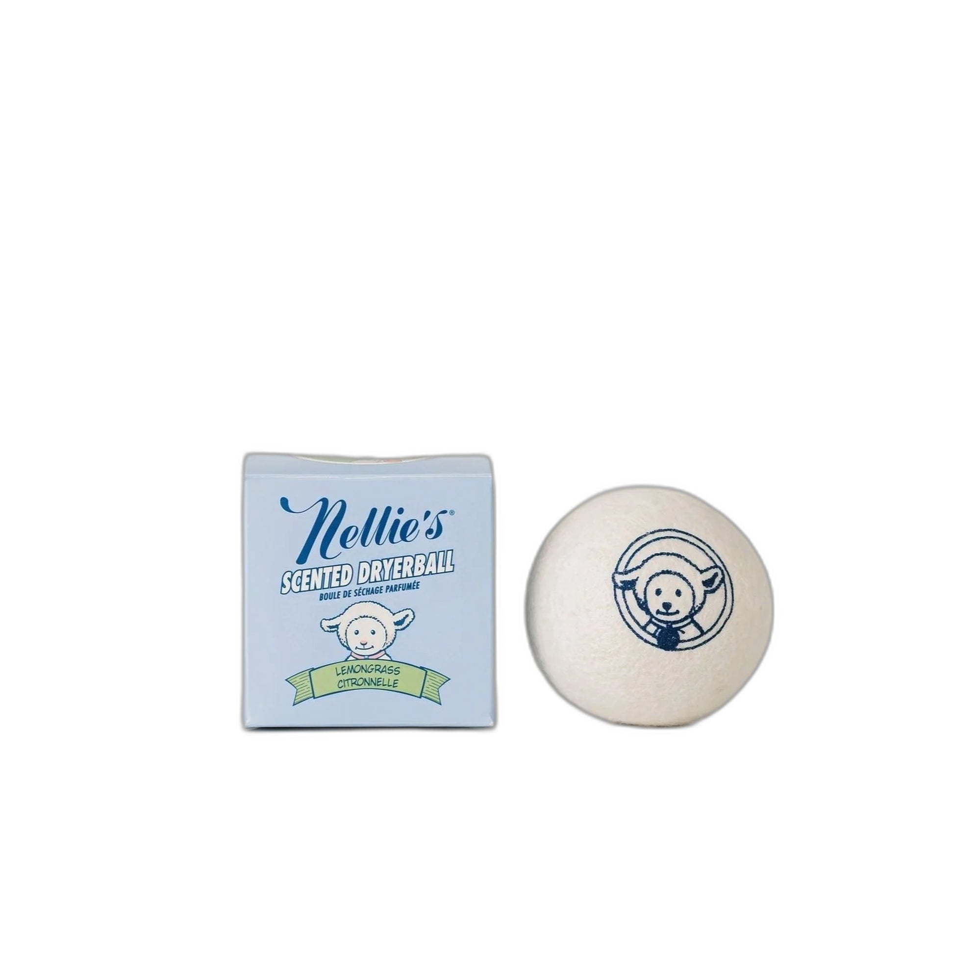 Nellie's Scented Wool Dryerball, Rose