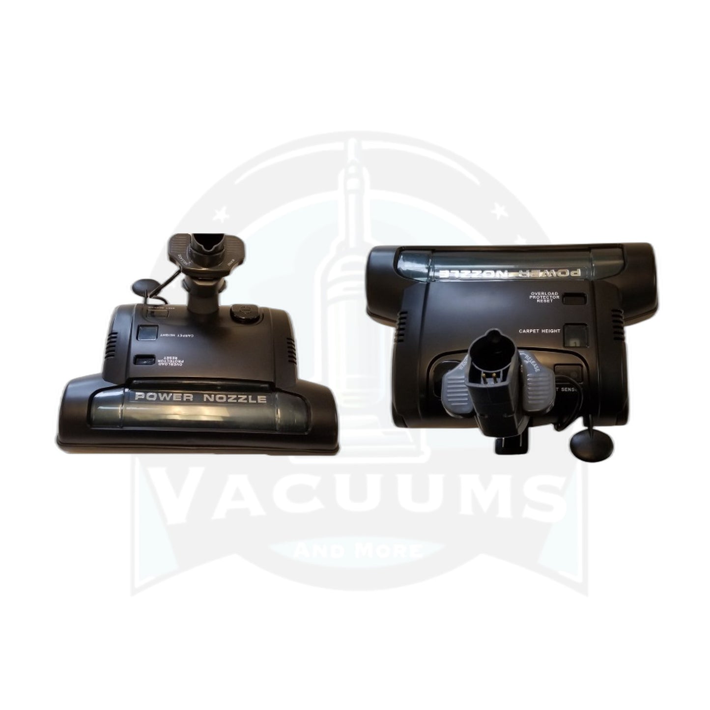 JohnnyVac PN33 Electric Power Nozzle for Central Vacuum, Black