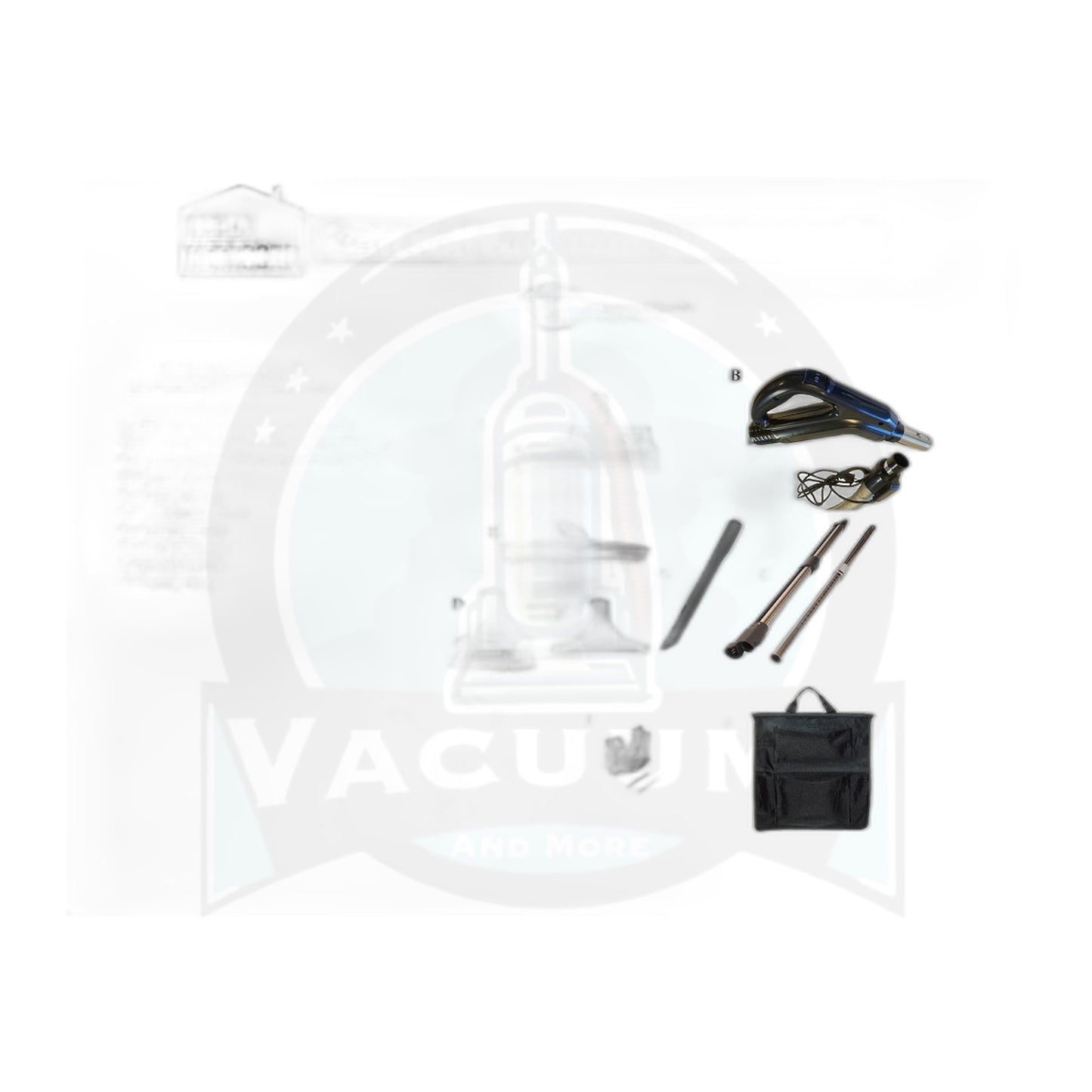 Clean Obsessed Complete SEBO Central Vac Kit, 30' Pigtail Hose, 15" Power Nozzle