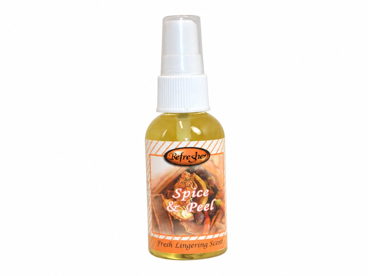 Rogers Spice & Peel Refresher fragrance spray, 2 oz bottle