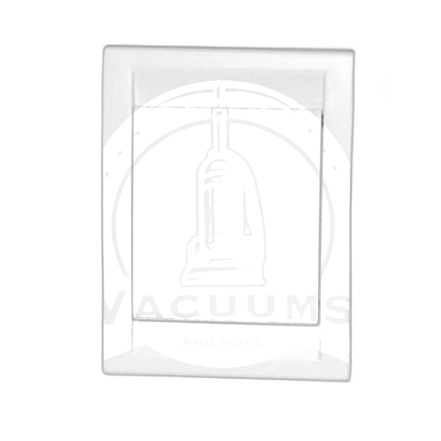 Deco Central Vacuum Inlet Valve, White - Wall Suction Port