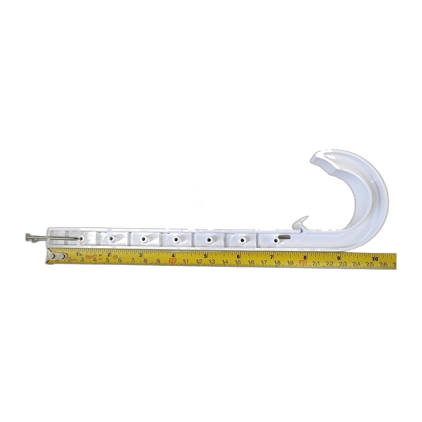 2-Inch Plastic Pipe Hanger / J-Hook - Central Vacuum Tubing