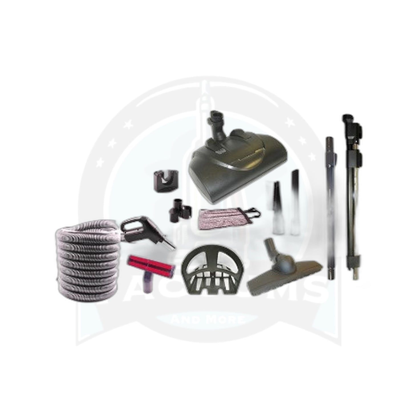 Wessel-Werk Villa 35' Central Vacuum Kit, EBK360, Plain Box